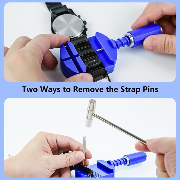 Watch Repair Kit + Watch Press, Watches Band Link Pin Set - Picture 5 of 6